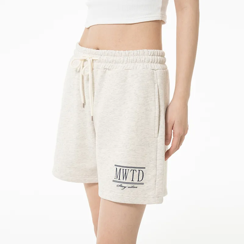 MostwantedLab Casual Shorts Unisex Light Heather Gray-16