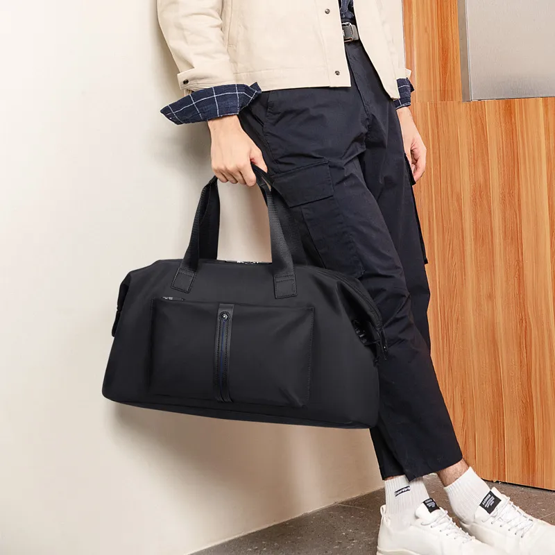 GOLF Fabric Travel Bag 30L Men's Black-7