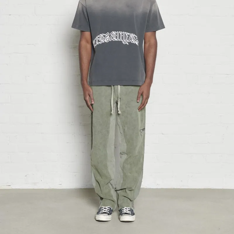 Askyurself Casual Pants Unisex Army Green-2