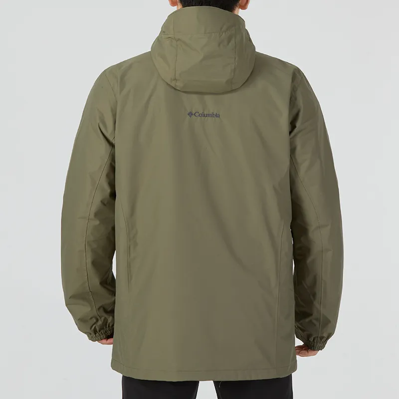 Columbia Down Jackets Men Army Green-6