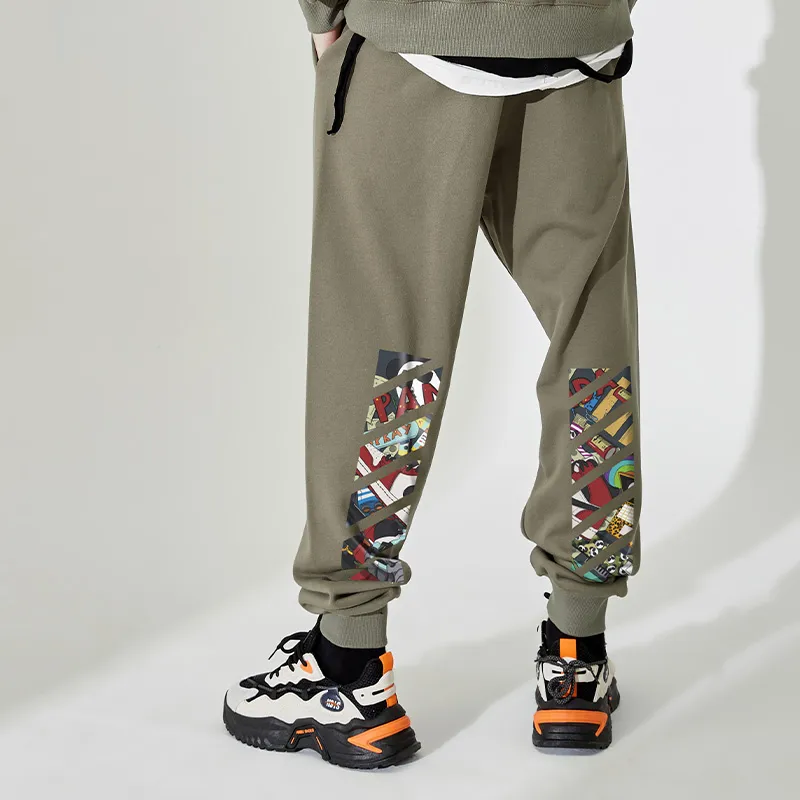 SANSYAS Knitted Sweatpants Unisex-9