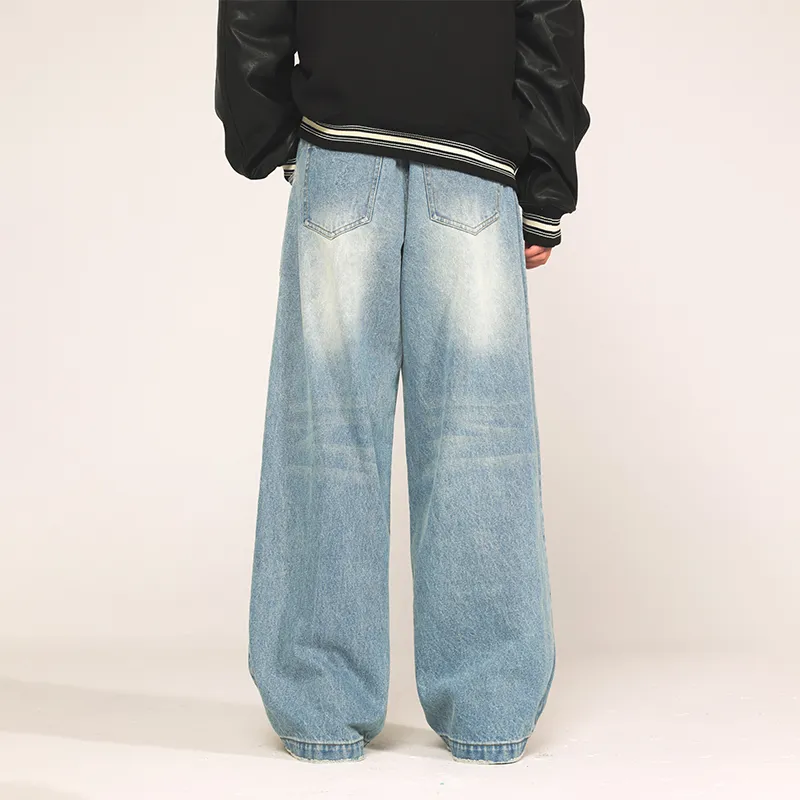 UNVESNO Jeans Unisex Light Blue-2