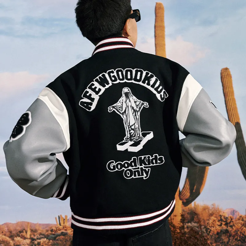 AFGK FW22 Baseball Jacket Unisex-2