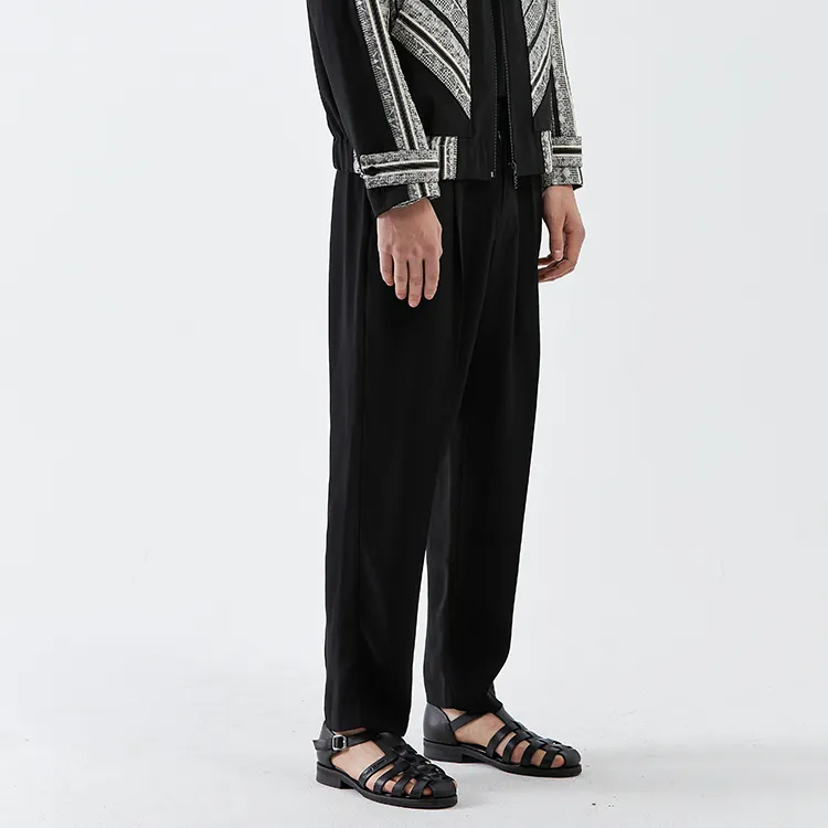 DAVID NAMAN SS22 Casual Pants Men's Black-5
