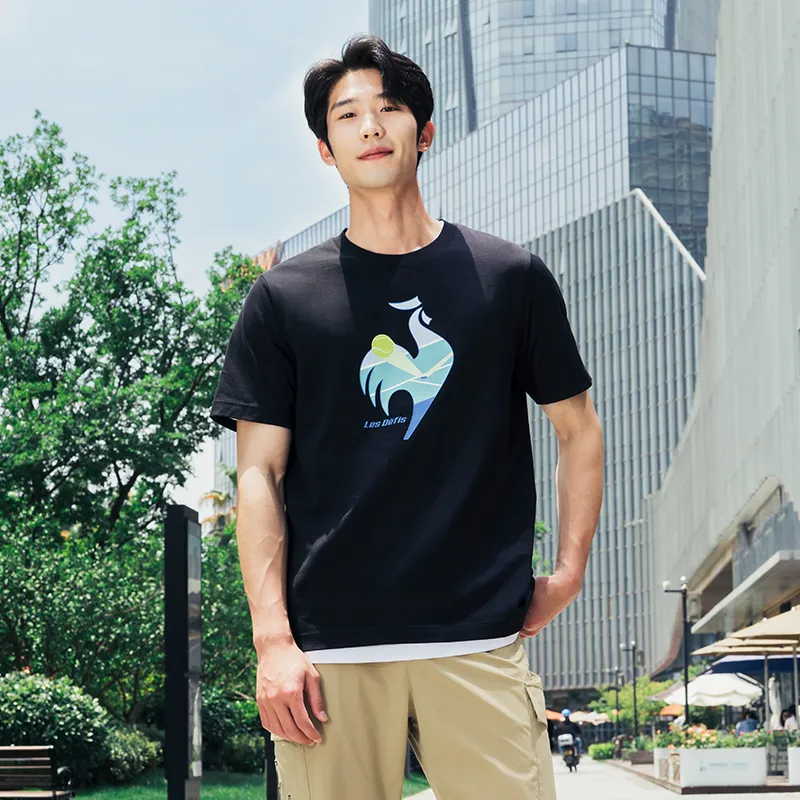 Le Coq Sportif T Shirts Men-12