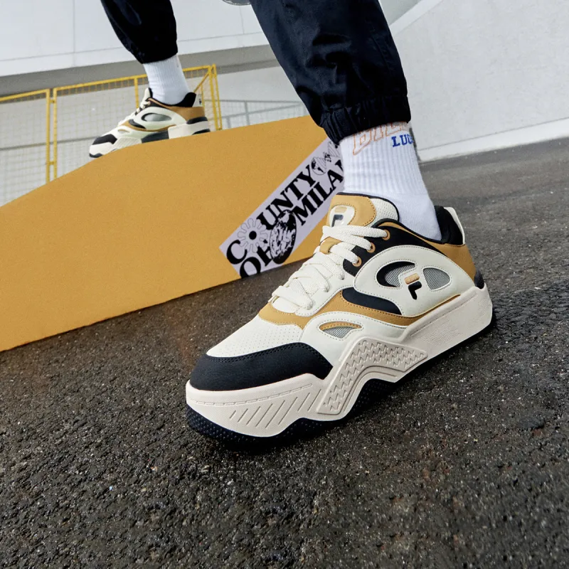 FILA FUSION Atv Skate Shoes 'White Brown Black'-6