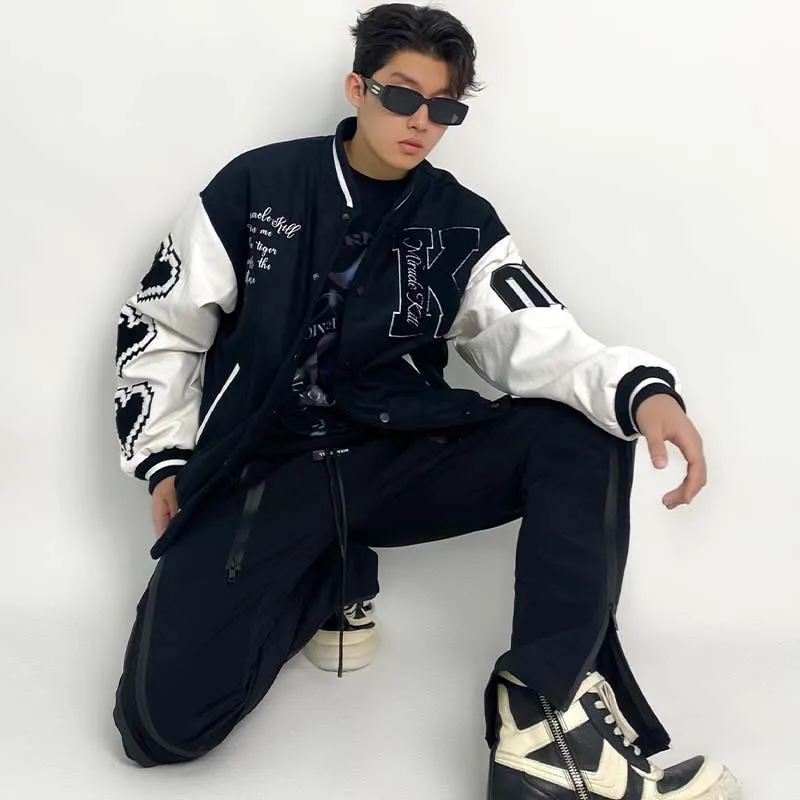 MIRACLE KILL Baseball Jacket Fall And Winter Unisex-13
