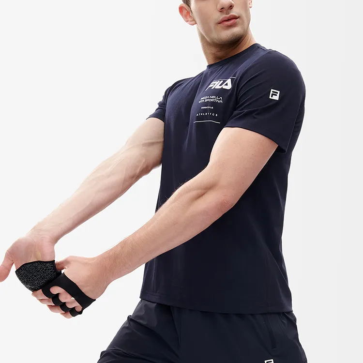 FILA Athletics SS22 T Shirt Men's Royal Blue-5