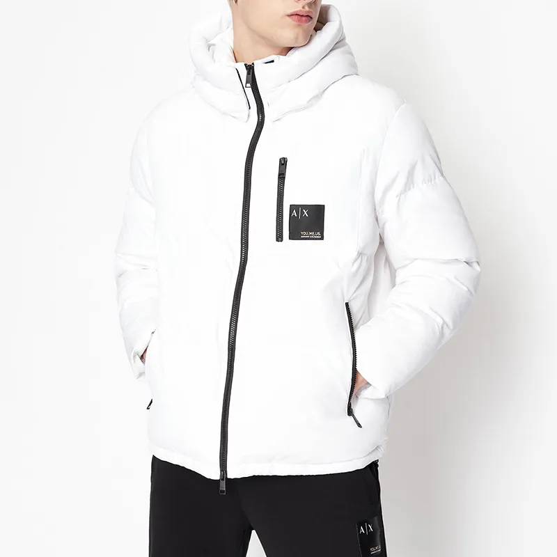 ARMANI EXCHANGE Down Jackets Men White-2