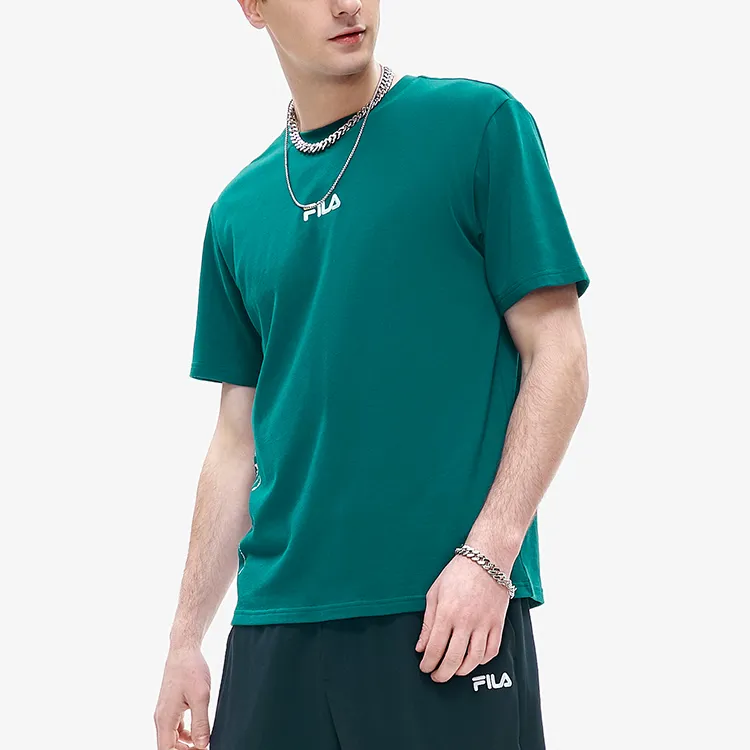 FILA FUSION T Shirt Men's Pale Moss Green-5