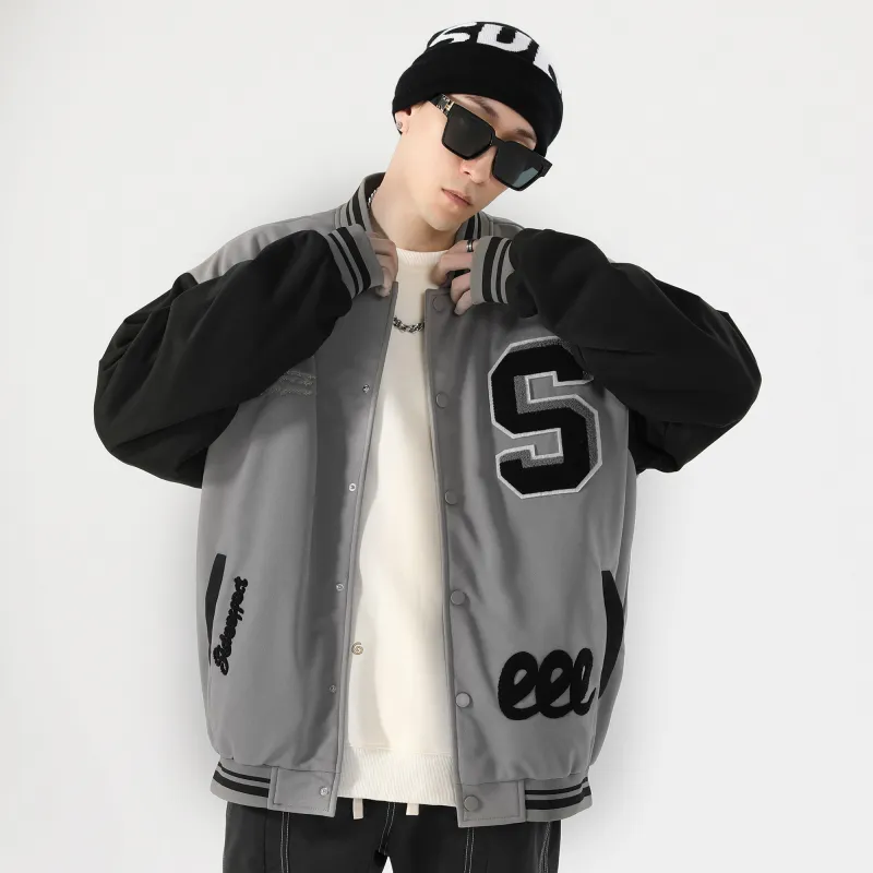 SIDEEFFECT Baseball Jacket Coat Unisex-11