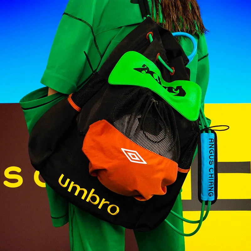 Umbro ANGUS CHIANG Fabric Backpack Regular Men's Charcoal Black-6