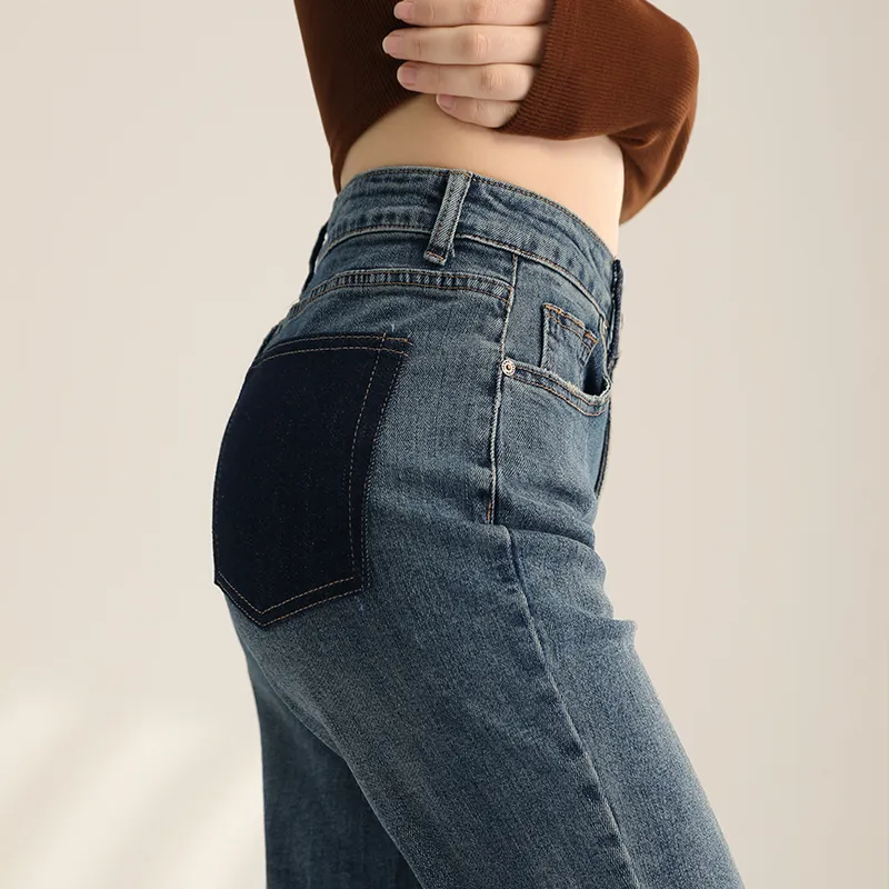 MITUAN Jeans Women's Vintage Blue-2