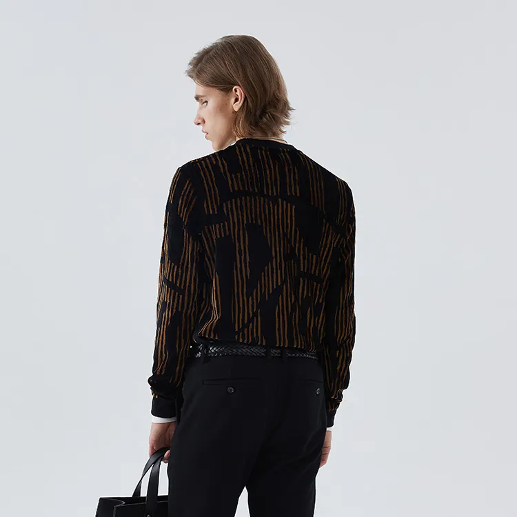 DAVID NAMAN Sweatshirts Men Camel-5