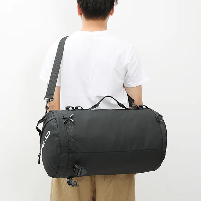 HEAD Polyester Shoulder Bag Handbag Crossbody Bag Backpack Regular Unisex Black/White-4