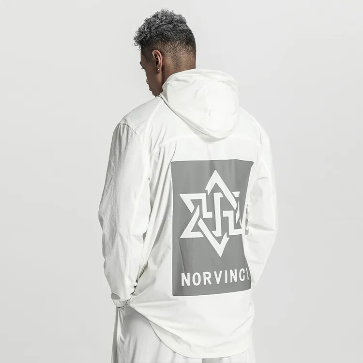 NORVINCY Outdoor Cycling Western Mecha Raglan Sleeve Jacket Unisex-7
