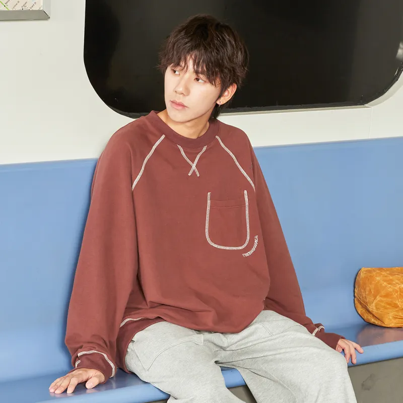 TIKIMOMOKA Japanese Tooling Couple Series Sweatshirts Unisex-9