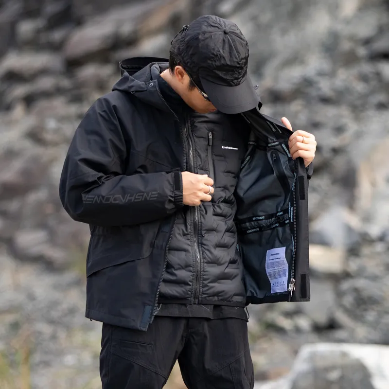 ENSHADOWER Down Jacket Unisex Black-3