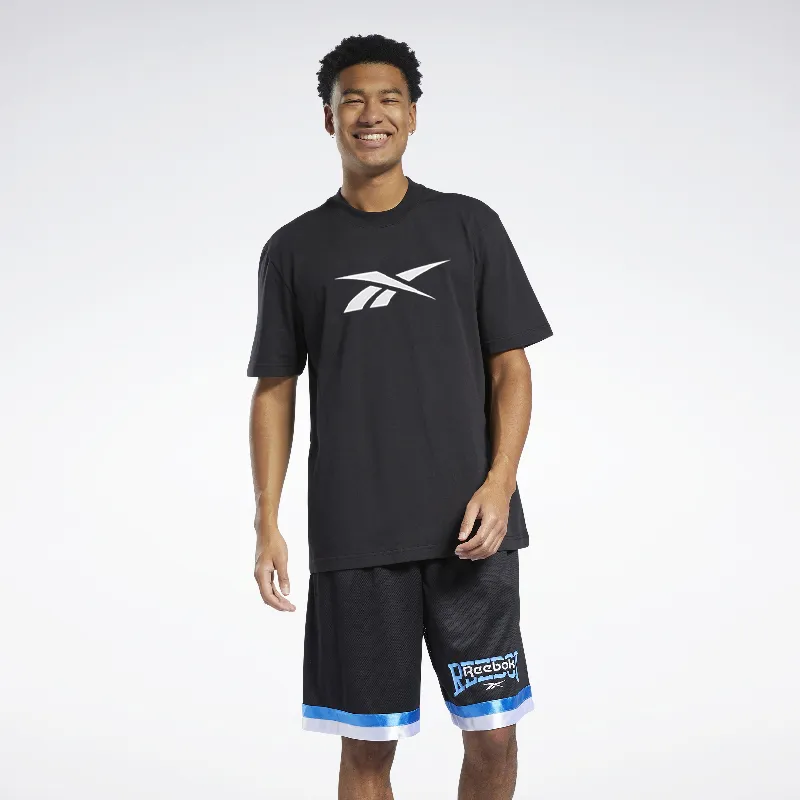 Reebok T Shirts Men Black-2