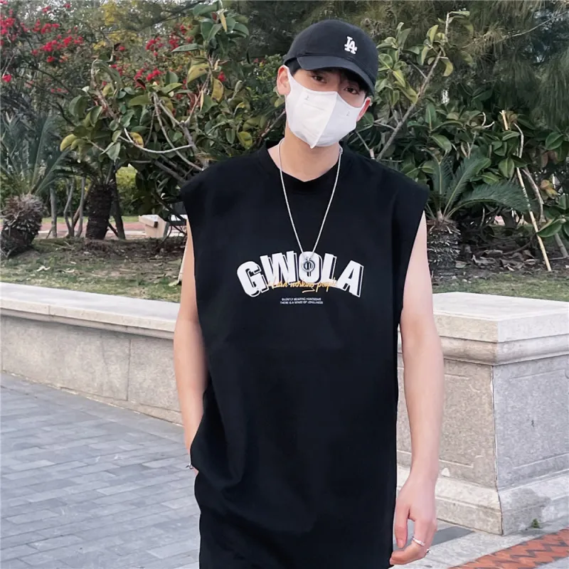 Gwola Tank Tops Unisex-4