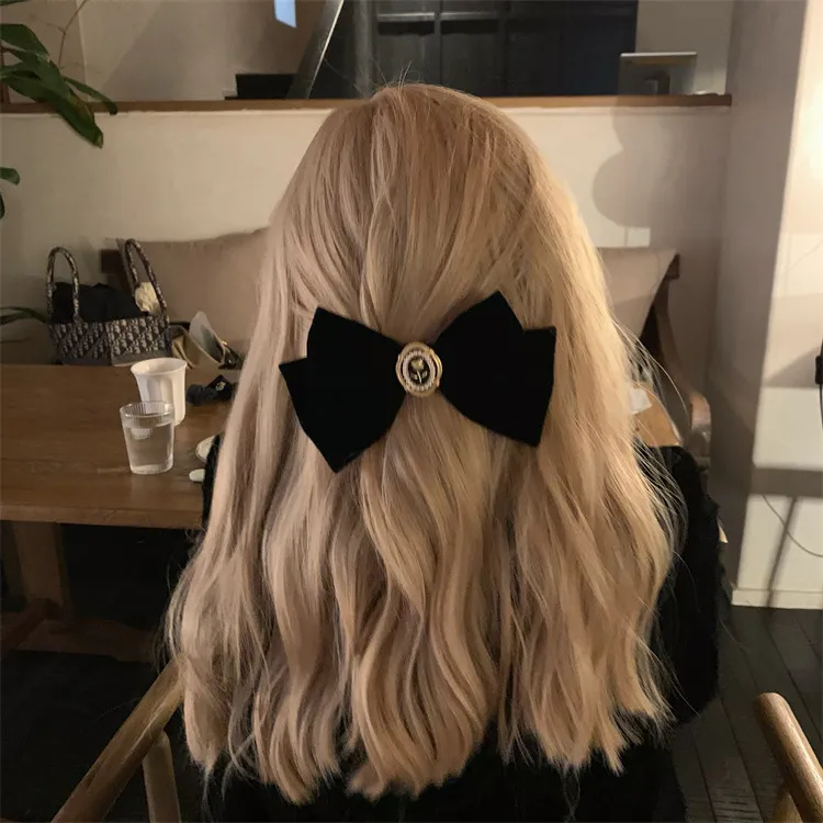 MACE MAVA Velour Hair Clips Women's-2