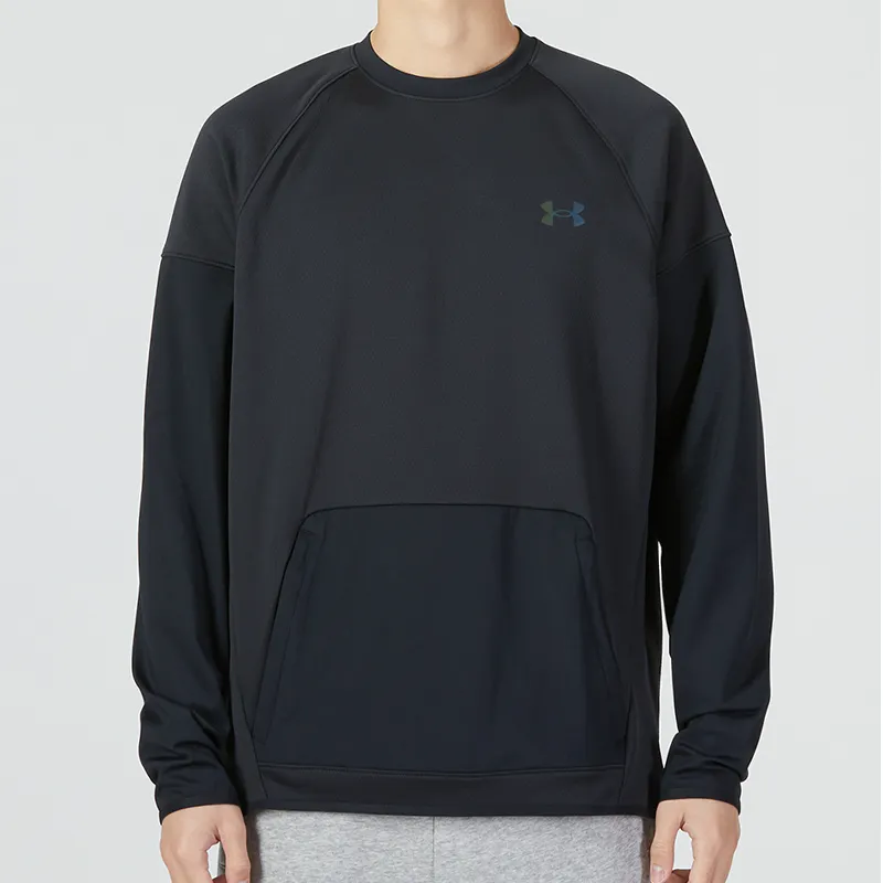 Under Armour Rush Sweatshirts Men Black-2