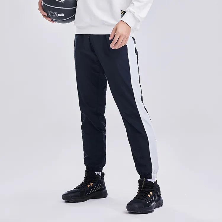 RIGORER Knitted Sports Pants Unisex Pure Black-6