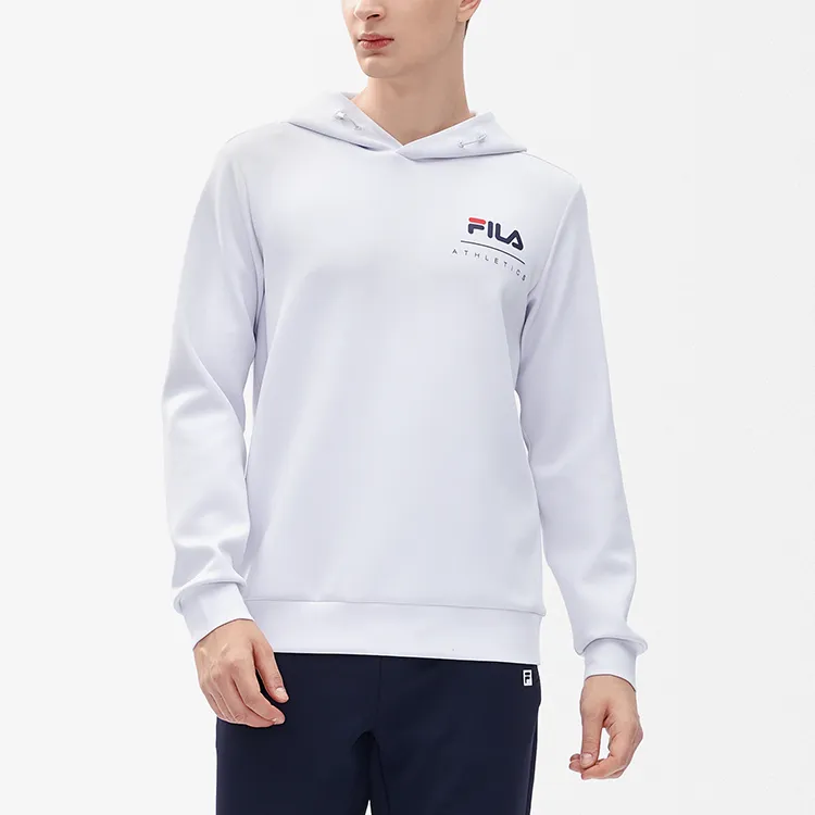 FILA Athletics Sweatshirts Men Cool Stone White-2