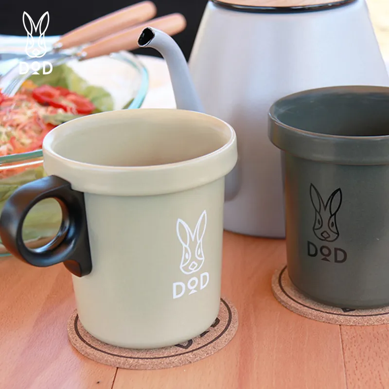 DOD x OVJECT Outdoor Water Equipment Water Container 360ml Iron ABS 13*9.4*10.5cm-6