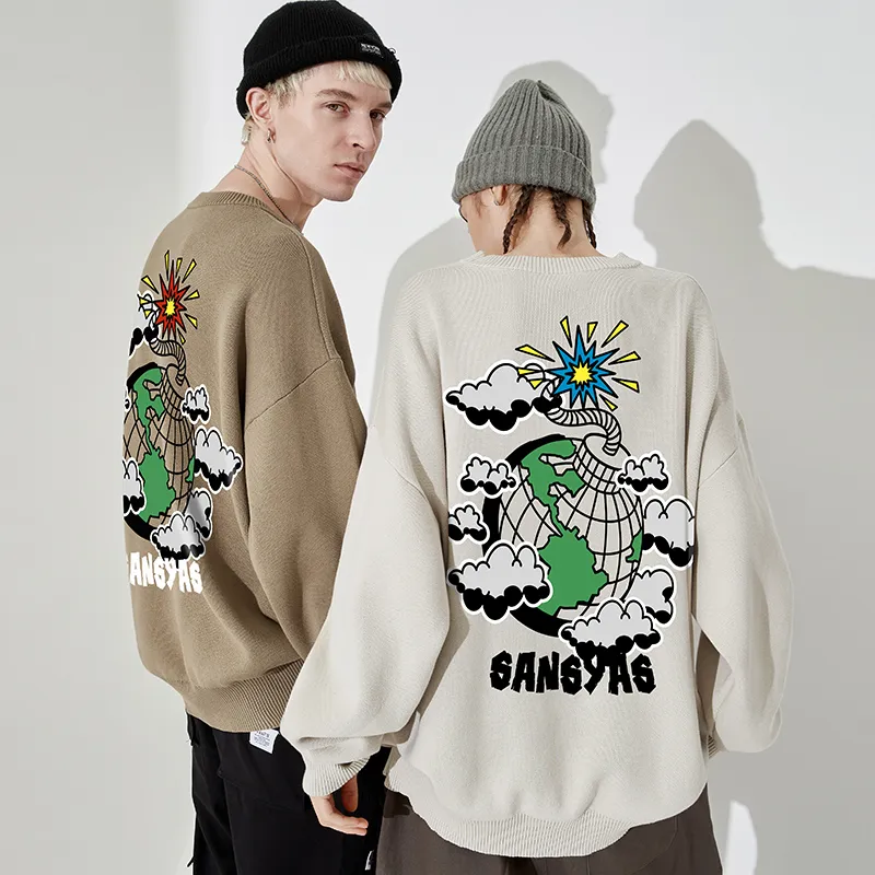 SANSYAS Sweaters Unisex-6