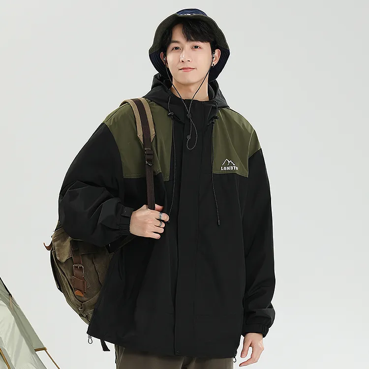 LOMBT Spring And Fall Season Windbreaker Jacket Unisex-4
