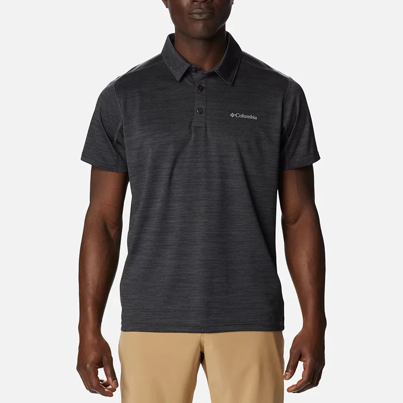 Columbia Polo Shirts Men Black-2