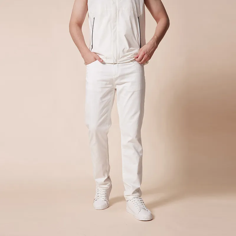 RARE SS22 Slim Fit Pants Jeans Men's White-3