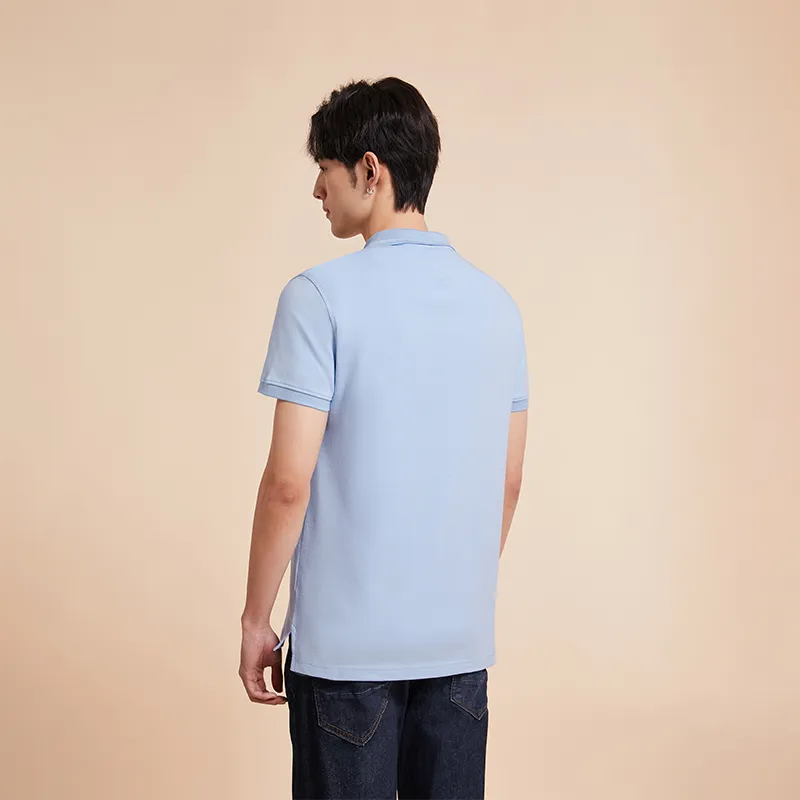 Tommy Hilfiger Polo Shirt Men's Sky Blue-3