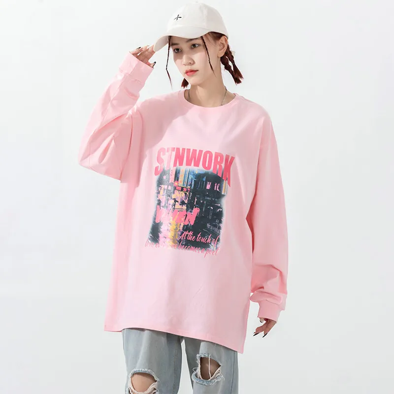 STNW Long Sleeved T Shirt Unisex-13