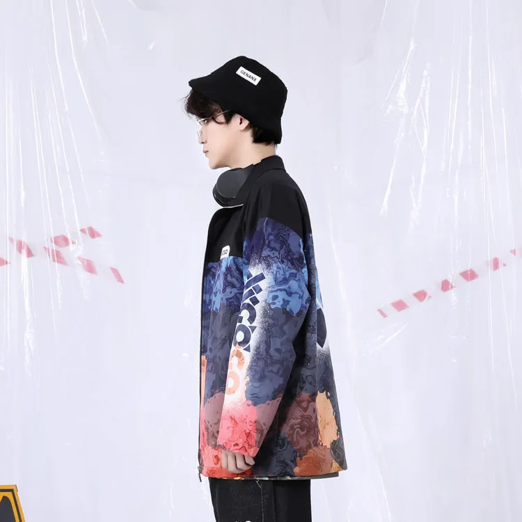 XXGOGO Loose Fit Jacket Unisex Black-3