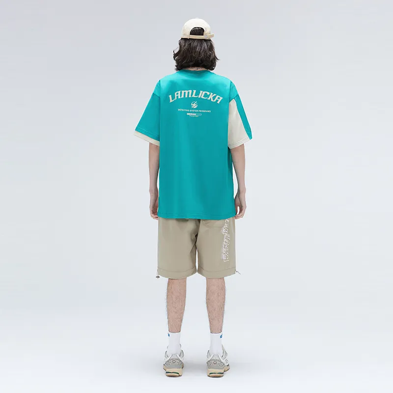 LAMLICKA T Shirts Unisex Turquoise-3
