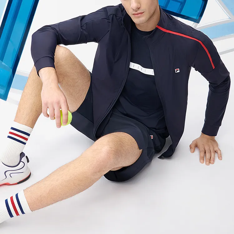 FILA Jackets Men Royal Blue-2