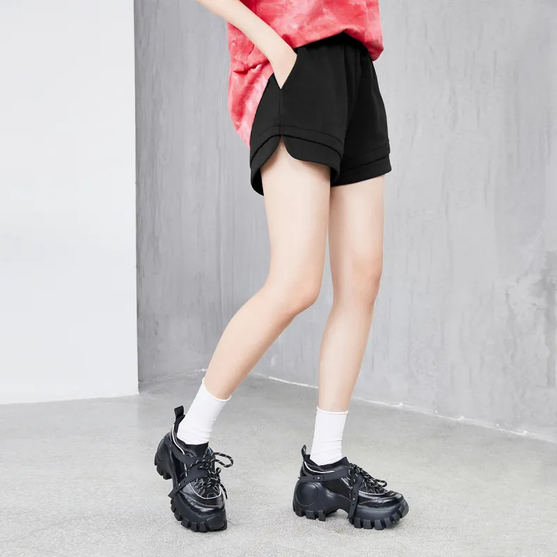 MEETLADY Casual Shorts Women's-6