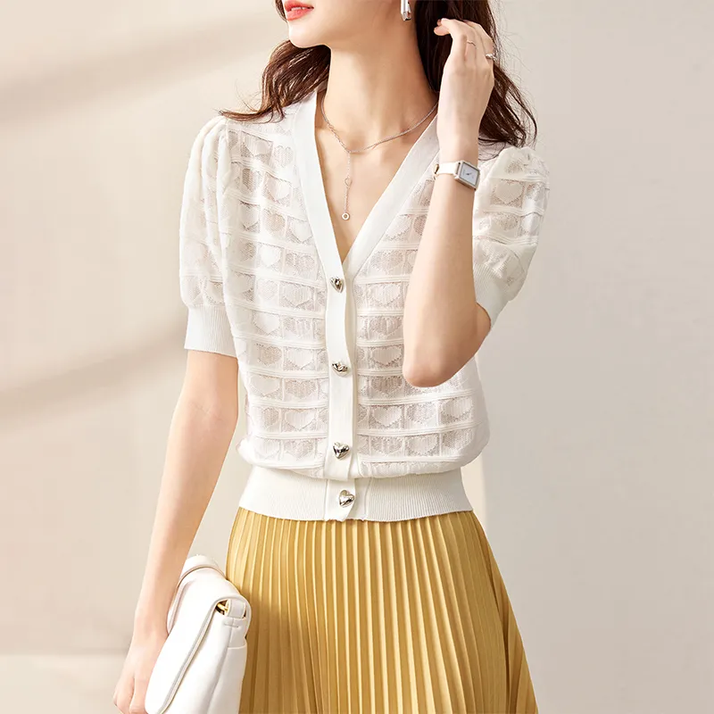 SENTUBILA Knitwear Women's White-2