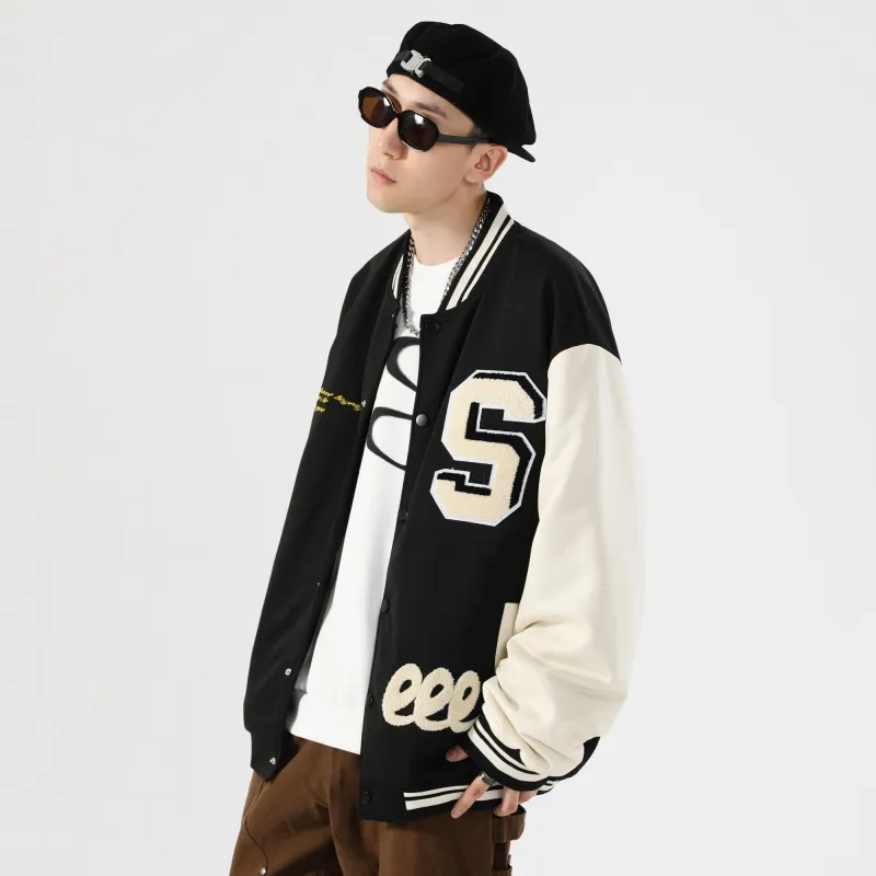SIDEEFFECT Baseball Jacket Coat Unisex-7