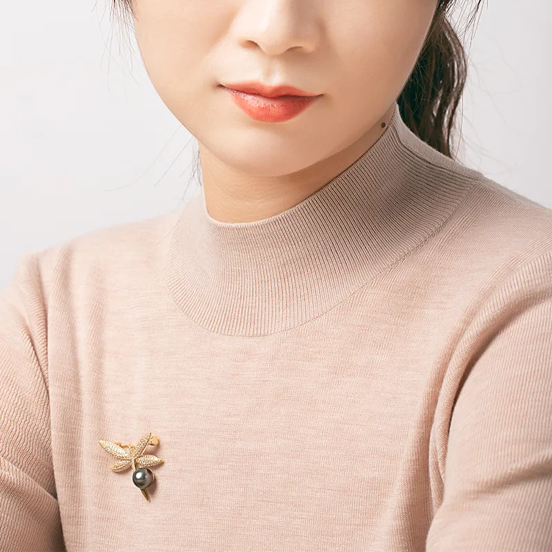 CLORIS YING Pearl Brooches Women's-1
