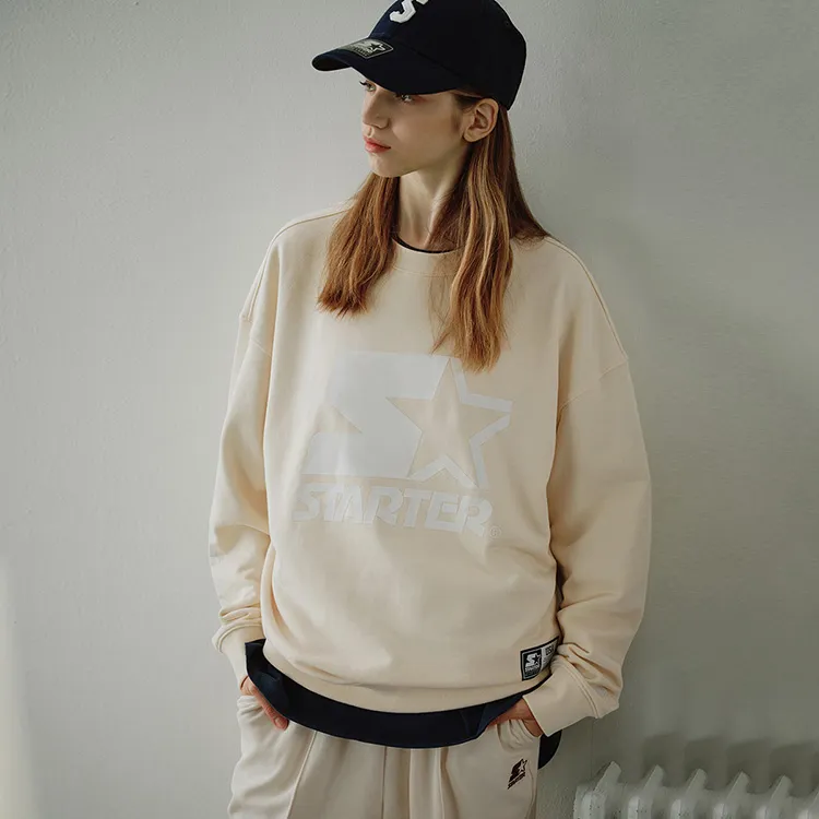 STARTER Sweatshirts Unisex Birch White-5