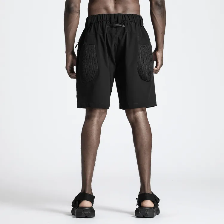NORVINCY Straight Fit Loose Fit Multicolor Casual Shorts Unisex-4