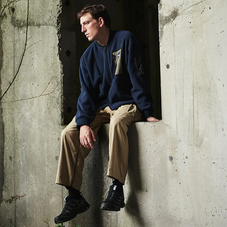 Facetasm X Penfield X Facetasm Collection Jackets Unisex Navy Blue-2