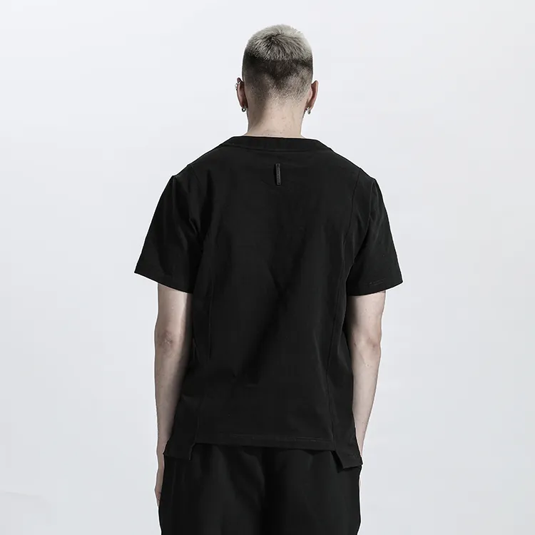 NORVINCY Comfortable Moisture Wicking Breathable Japanese Style 100% Cotton T Shirt Unisex-2