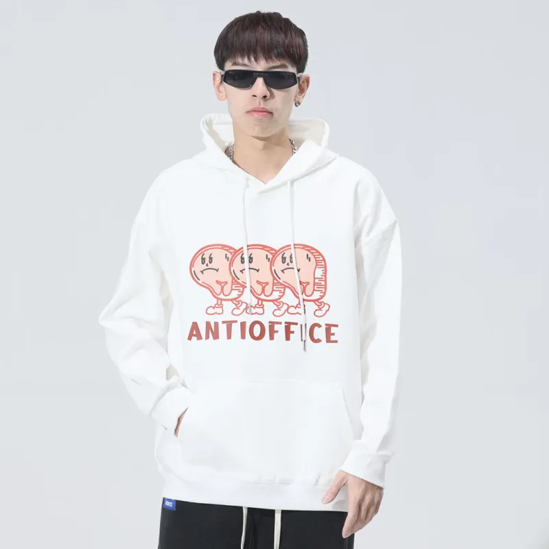 Antioffice Sweatshirts Men White-2