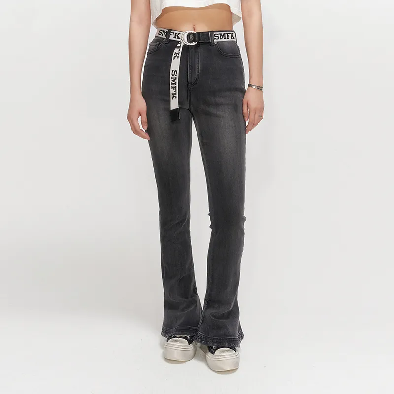 SMFK Jeans Women's Denim Black-2