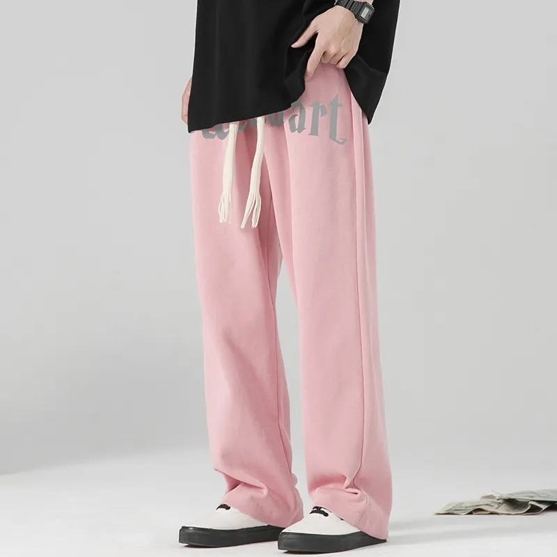 PUCCA Loose Unisex Casual Pants-30