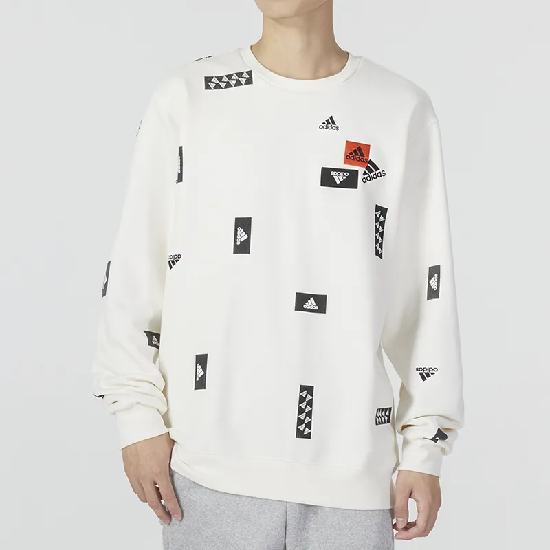 Adidas Sweatshirts Men White-2